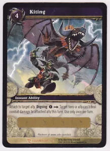 WOW World of Warcraft TCG Unscratched Loot Card Kiting - Dragon Kite WOW Pet - Picture 1 of 3
