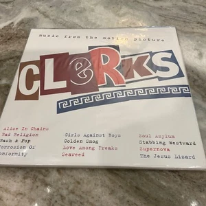 CLERKS 2LP SOUNDTRACK 2014 SRC064 Clear With Black Smoke NM/NM - Picture 1 of 2