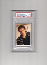 1987 Panini Smash Hits #128 BRUCE SPRINGSTEEN PSA 7 ITALIAN 🔥 STICKER CARD