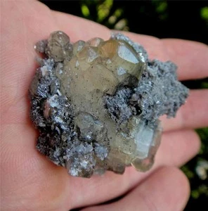 Exquisiter Calcitkristall auf Matrix - Saratoga Springs, NY mit Schrittformation - Bild 1 von 1