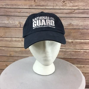 Berretto Baseball Guardia Nazionale Regolabile Strapback Navy Ricamato Logo Bianco - Foto 1 di 8