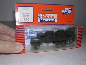 ROCO #390 Magirus-D Heavy Truck w/2-Fuel Tanks "Olive" H.O.Scale 1/87 - Picture 1 of 1