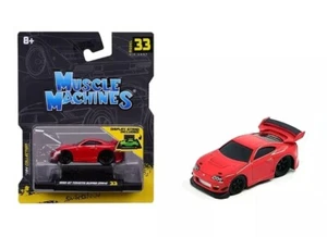 1995 TOYOTA SUPRA (MK4) RED 1/64 DIECAST MODEL CAR BY MUSCLE MACHINES 15573 - Picture 1 of 1