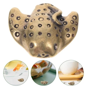 Modèle à poisson en laiton pour décoration bureau maison vintage laiton décoration animal poisson - Photo 1/12