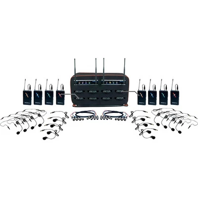 VocoPro 8 Channel Wireless Headset/Lapel Mic-In-Bag Pack Refurbished - Image 1 of 4
