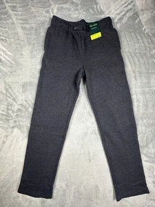 Boys Dark Gray Sweatpants YOUTH SIZE LARGE Open Bottom Straight Leg Tek Gear New - Picture 1 of 9
