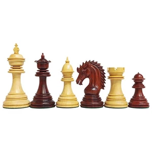 Bud Rosewood Luxury Staunton Chess Pieces - Picture 1 of 10