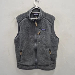 Patagonia Herren Retro X Pile grau warm Bodywarmer Fleece Weste Größe Medium - Bild 1 von 7