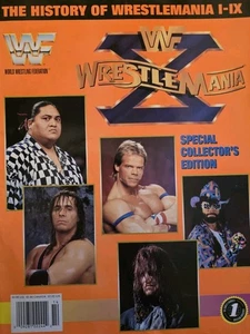 WrestleMania X History of I-IX Special Collector Edition WWF Magazin 1994 - Bild 1 von 13