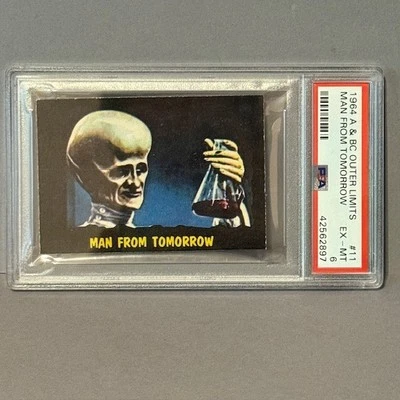 Vintage Outer Limits Daystar Card 1964 Monster Horror Sci Fi PSA 6 Man Tomorrow - Image 1 of 4