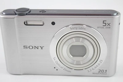 Sony Cybershot DSC-W800 Digital Compact Camera Working w/ 5x Optical Zoom - Image 1 of 4