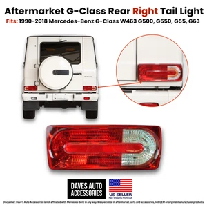 1990-2018 Mercedes G-Class W463 Facelift Right Rear Tail Light Lamp OE - Picture 1 of 13