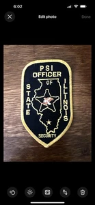 Illinois Department Of Corrections PSI Officer Patch  - Picture 1 of 1