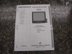 Sams Photofact 4236 Technical Service Manual for Samsung TXJ2766- JAN 2000 - Picture 1 of 2