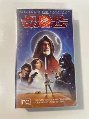 Star Wars - A New Hope VHS Movie Video Cassette Tape THX Digitally Remastered. - Image 1 of 4