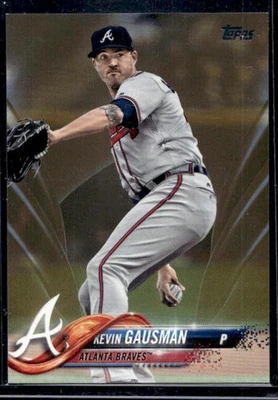 2018 Topps Update Series GOLD #US265 Kevin Gausman Braves 1359/2018 - Image 1 of 2