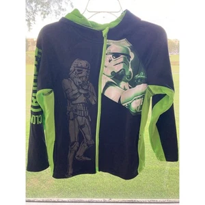 Star Wars Kids Jacket Black and Green Size L - Picture 1 of 6