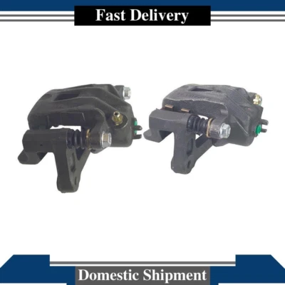Rear Calipers 2 For Hyundai Santa Fe 2006 2005 2004 2003 2002 2001 Cardone Reman - Image 1 of 4