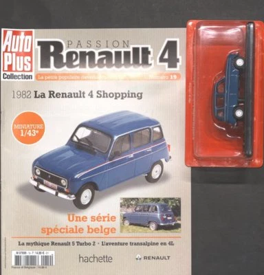 RENAULT 4L LA RENAULT 4 SHOPPING N° 19 NEUF - Photo 1/3