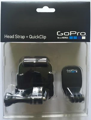 NEW GoPro ACHOM-001 Adjustable Head Strap + QuickClip - 100% original  - Image 1 of 2