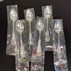 Reed & Barton English Gentry Teaspoons Silverplate Set of 6 - Picture 1 of 8