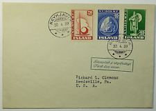 1939 FDC - Reykjavik Iceland NY World's Fair First Day Cover Set SC #213-215