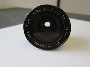 Soligor Wide-Auto 1:2,8  f= 28mm Lens Objektiv M42