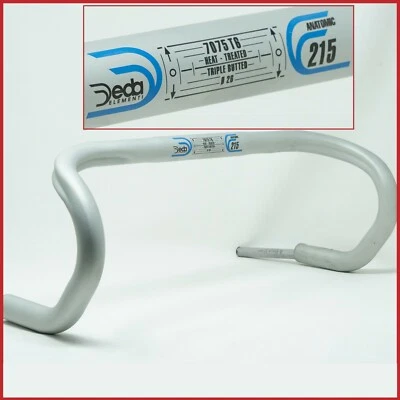 NOS DEDA 215 ANATOMIC 26.0 HANDLEBAR BARS ROAD RACING VINTAGE OLD LIGHTWEIGHT 42 - Image 1 of 4