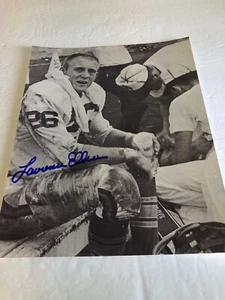 Foto firmada por Lawrence Ellis 8x10 blanco y negro de la NCAA Baylor Bears autógrafo automático #2 - Imagen 1 de 2