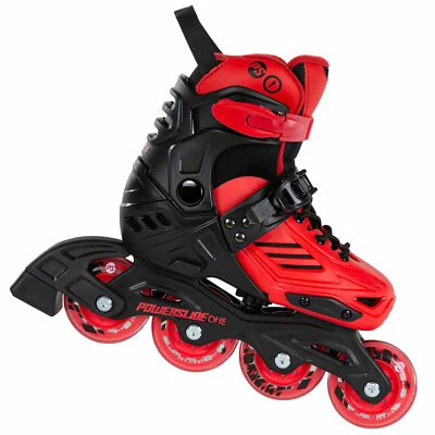Powerslide Khaan Jr. Kinder-Inlineskates Junior Inliner Inline-Skates Red NEU - Bild 1 von 4
