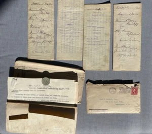 navy department marine corps 1900 Kennedy headquartes Documents Washington - Picture 1 of 7