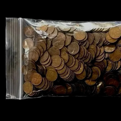 400 ) 1930's Era Lincoln Wheat Penny / Cents Lot USA COPPER CURRENCY BULK SALE Cover