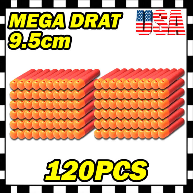 9.5cm Red Mega for Nerf Sniper Rifle Darts Bullet Mega Foam Refill