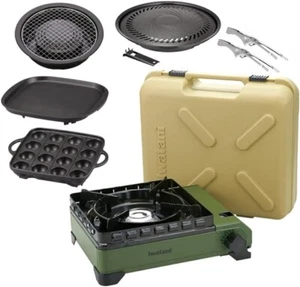 Estufa de gas Iwatani CB-ODX-1-OL Yakiniku Takoyaki malla teppanyaki comida japonesa - Imagen 1 de 19