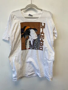 Vintage 80s Wildwood Productions Geisha Art By Kitagawa Utamaro T-Shirt Medium - Bild 1 von 4