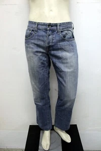 GUESS Uomo Pantalone Taglia 44 Blu Jeans Pant Pants Regular Cotone Man Logo - Imagen 1 de 13