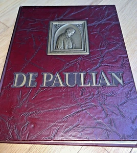 1954 DEPAUL UNIVERSITY - THE DEPAULIAN -YEARBOOK -Sargent Shriver No Signatures - Imagen 1 de 12