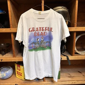 Vintage San Fransisco 1981 Grateful Dead T Shirt XL Golden Gate Bridge RARE - Picture 1 of 8