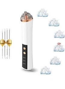 Blackhead Remover Pore Vacuum,Facial Pore Cleaner-6 Suction Power,3 Adjustable S - Picture 1 of 6