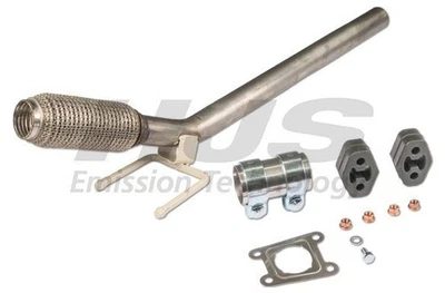 HJS Abgasrohr Auspuffrohr für VW Polo Schrägheck (6R1, 6C1) Vorne 91 11 1665 - Bild 1 von 4