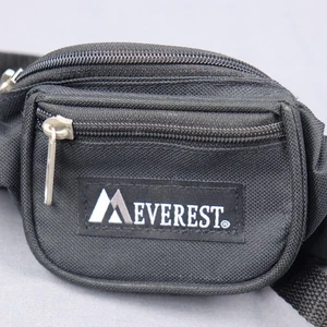 Everest Mini Marsupio in Vita Nero - Foto 1 di 3