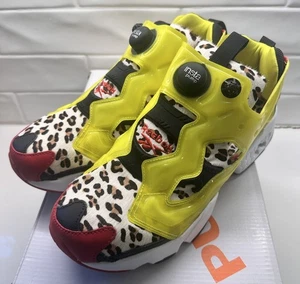 NEU Reebok x Atmos Instapump Fury hypergrün Tier Turnschuhe Herren Größe 8 " - Bild 1 von 7