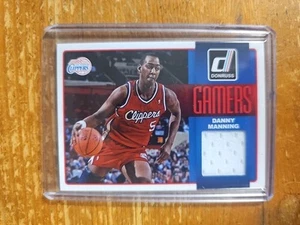 2014-15 Donruss Gamers Danny Manning #10 FMR5 Game-Worn Jersey Patch NM-MT - Picture 1 of 2