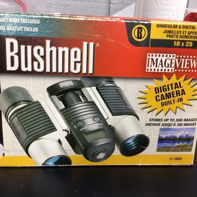 BUSHNELL Image View Binocular/Camera 10X25 Model 11-1025 - Image 1 of 2