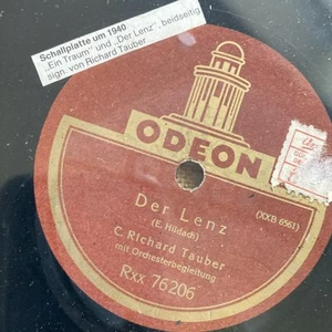 Sammler! Schellackplatte Selten Rar ! Richard Tauber, Beidseitig handsigniert !! - Bild 1 von 1