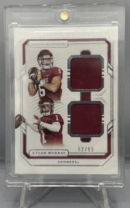 2019 PANINI KYLER MURRAY BAKER MAYFIELD NATIONAL TREASURES Dual Patches /99 RARE - Picture 1 of 2