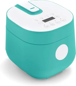 Greenlife Digital Rice Cooker, 2-Cups Uncooked/4-Cups Cooked, Removable Nonstick - Picture 1 of 12