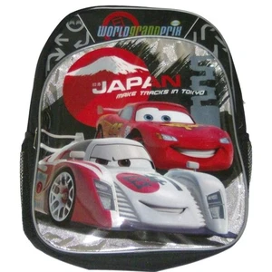 Mochila de viaje escolar Disney Cars World Grand Prix Tokio Japón - Imagen 1 de 3