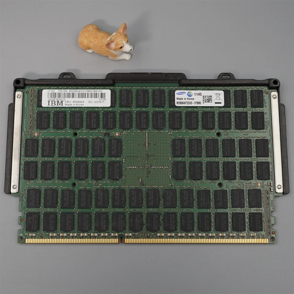 M396B4K73CH0-YF8M6 SAMSUNG IBM 45D8424 31D6 32GB DDR3 PC3-8500 DIMM DRAM Memory - Image 1 of 1