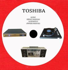 Toshiba Audio Video Repair Service owner manuals on 1 dvd in pdf format 